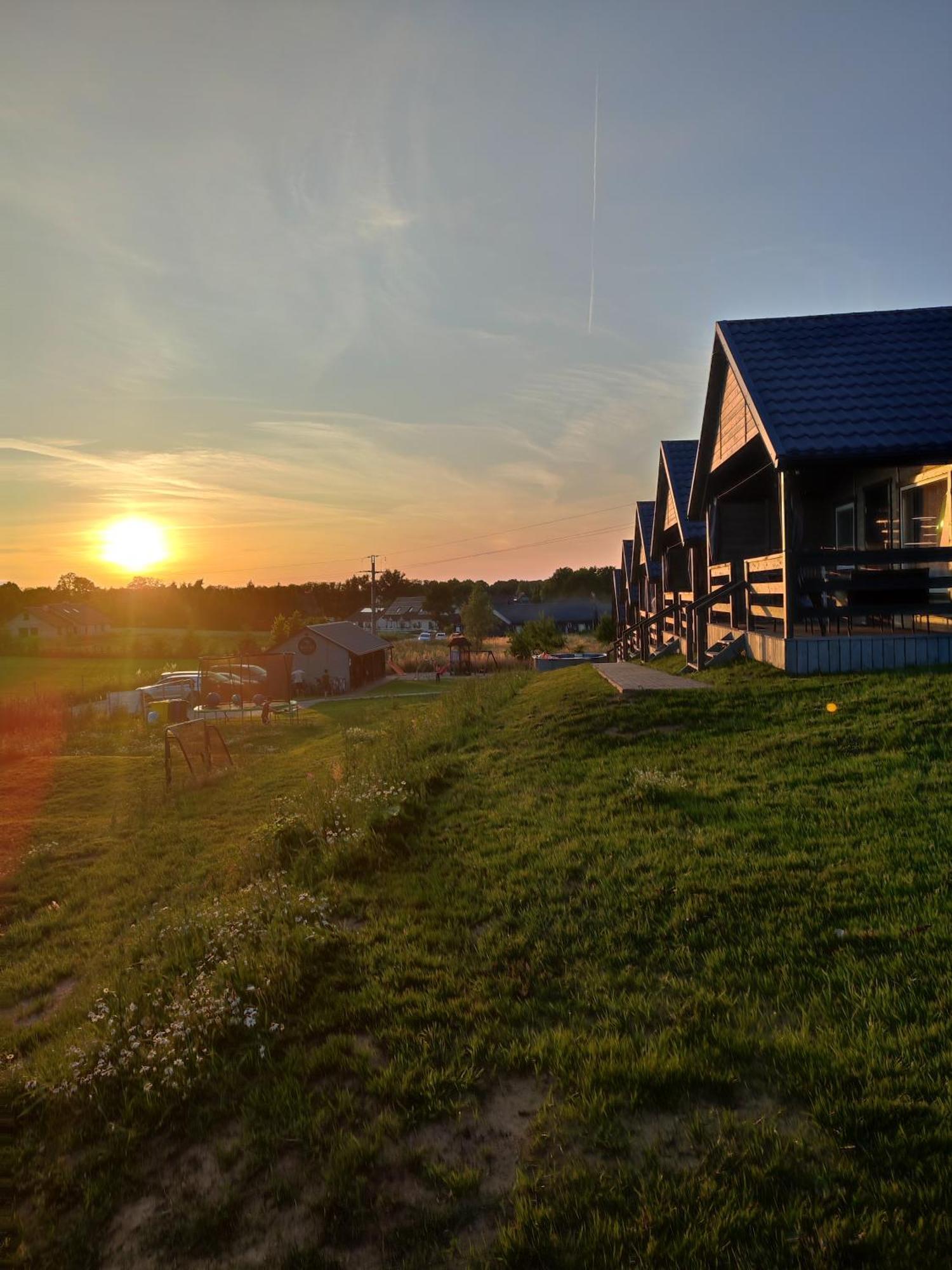 Widoki Rusinowo Domki Letniskowe Exteriér fotografie
