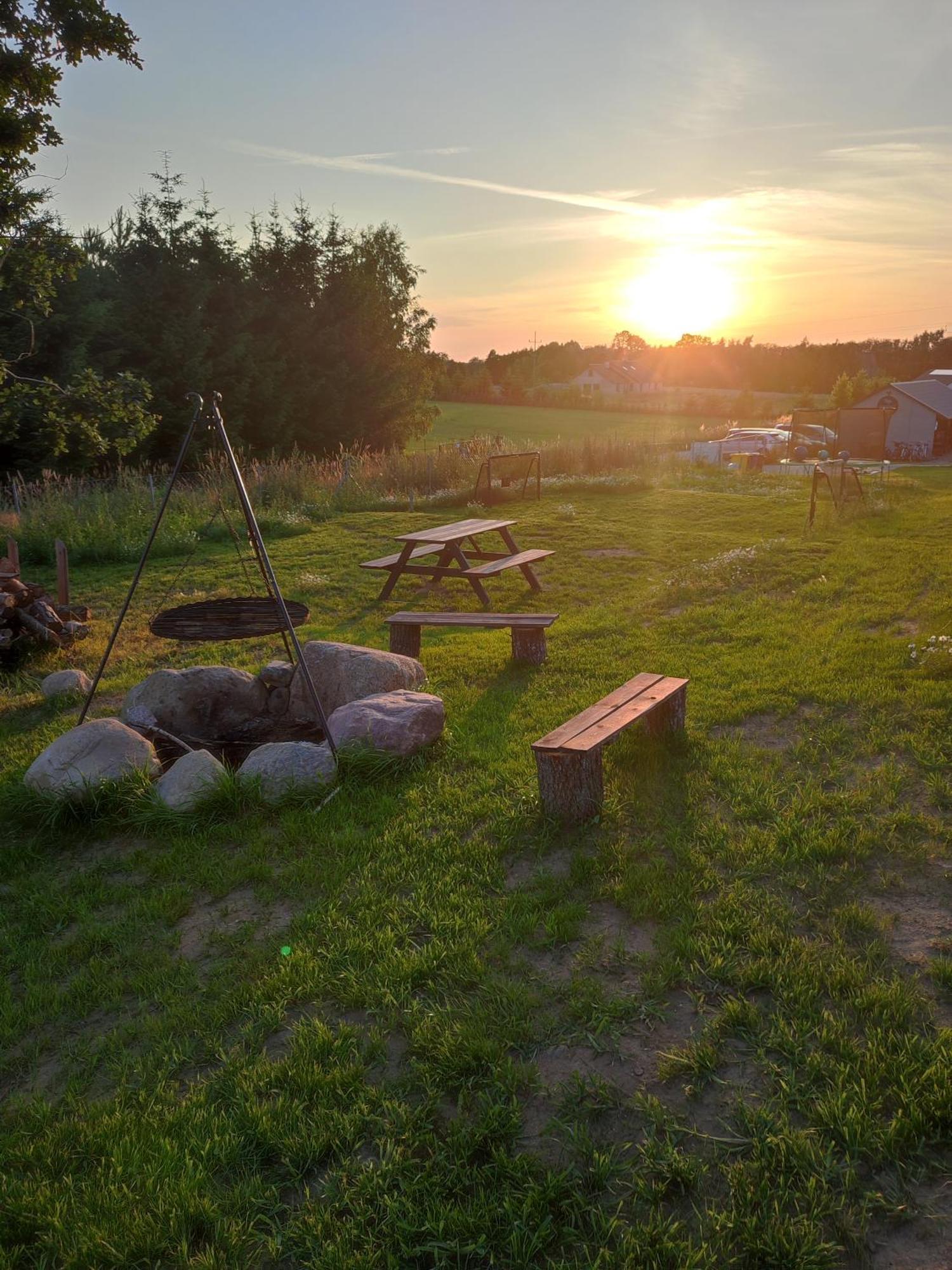 Widoki Rusinowo Domki Letniskowe Exteriér fotografie