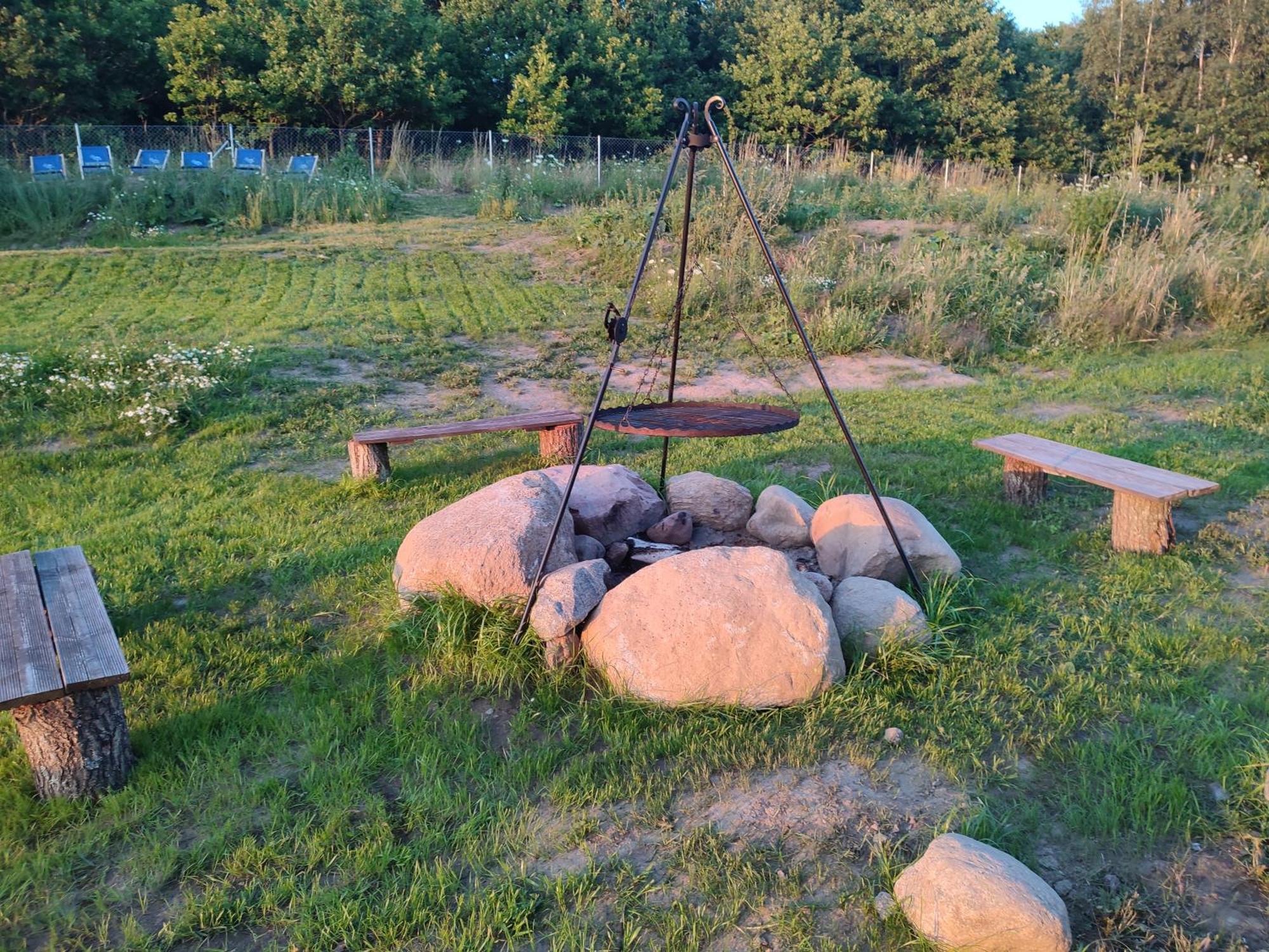 Widoki Rusinowo Domki Letniskowe Exteriér fotografie